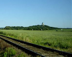 Tra mezi Sobotkou a Liboovicemi,v pozad silnice na Kost a Humprecht.